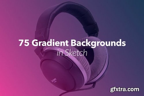 70+ Gradient Backgrounds in Sketch