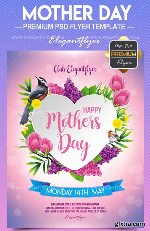 Mother Day V23 2018 Flyer PSD Template