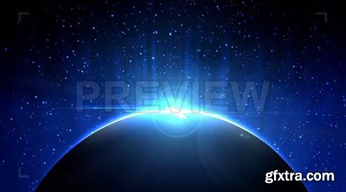 Blue Eclipse Background - Motion Graphics 83049