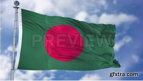 Bangladesh Flag Animation - Motion Graphics 73075