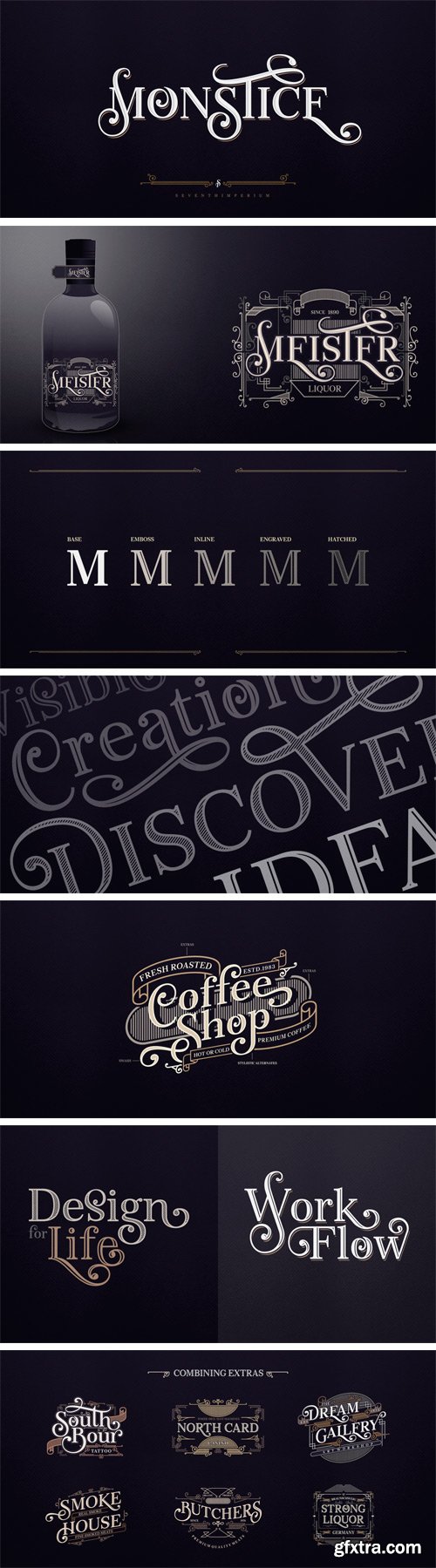 Monstice Font Family