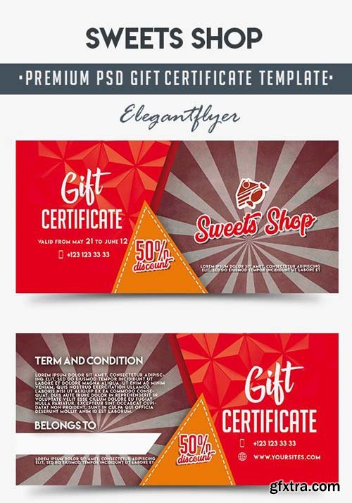 Sweets Shop V2 2018 Gift Certificate