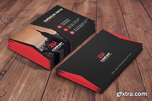 Professional Business Card PSD Template