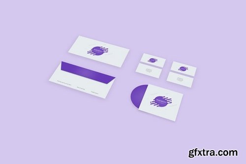 Brand Identity Set Creative Droplet