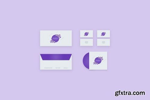 Brand Identity Set Creative Droplet