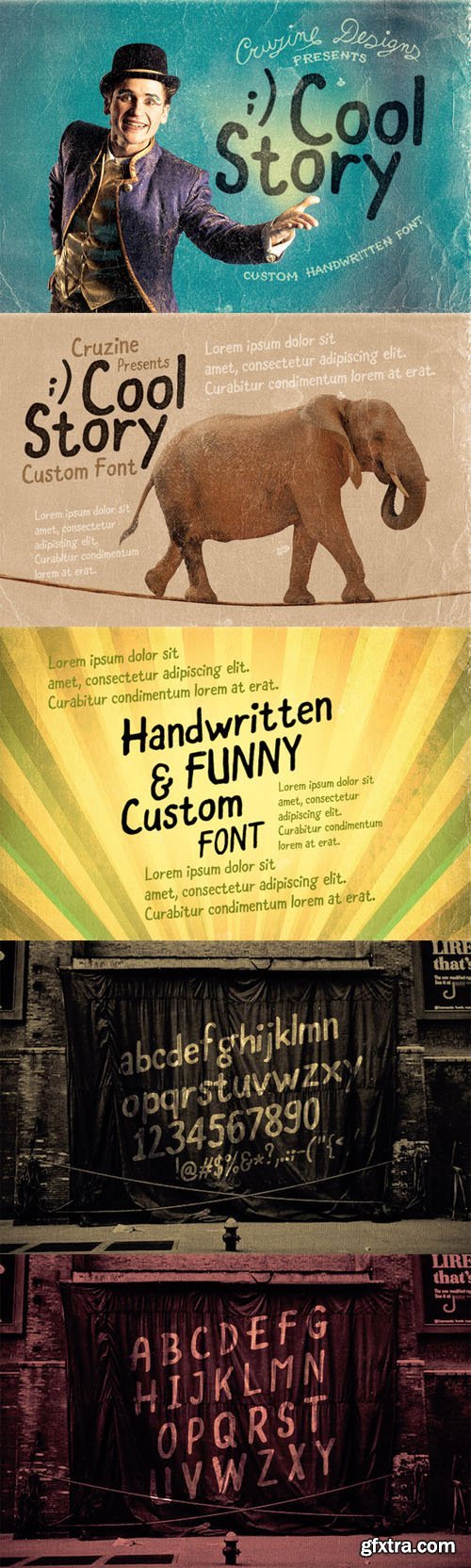 Cool Story Custom Font