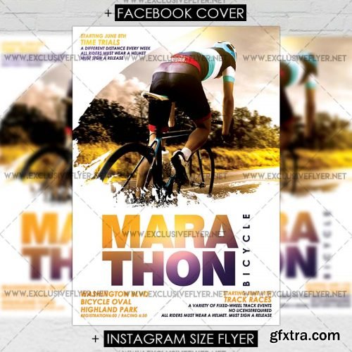 Marathon – Premium A5 Flyer Template