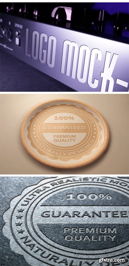 CM - Ultra Realistic Logo Mockups Mix 2396818