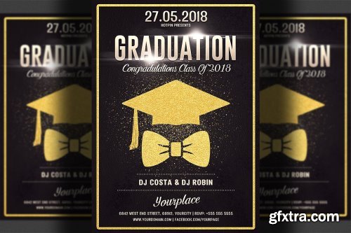 CM - Graduation Party Flyer Template 2499780