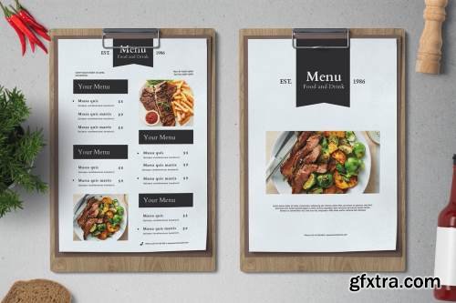 Clean Food Menu