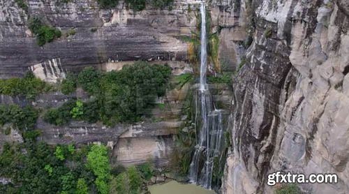 Mountain Waterfall - Stock Video 83318