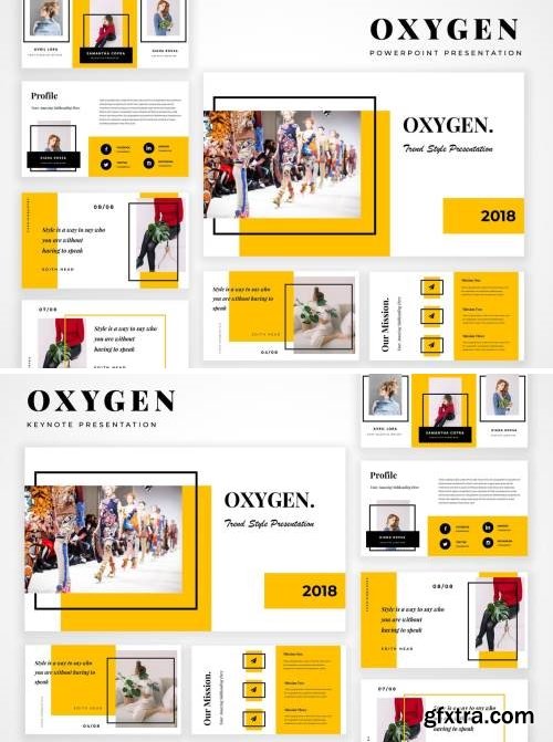 Oxygen Powerpoint & Keynote Presentation