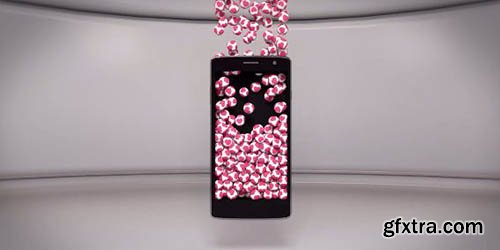 Phone Heart Logo - After Effects 83138