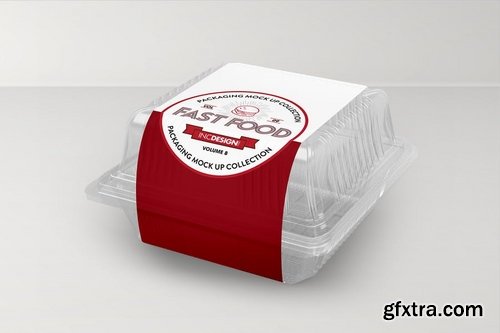 Fast Food Boxes Vol8 Take Out Packaging Mockups