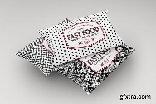 Fast Food Boxes Vol8 Take Out Packaging Mockups