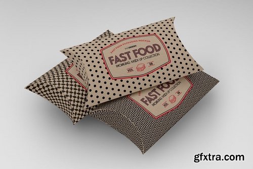 Fast Food Boxes Vol8 Take Out Packaging Mockups