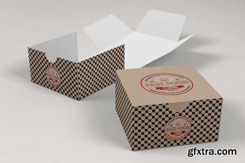 Fast Food Boxes Vol8 Take Out Packaging Mockups