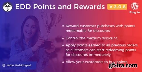 CodeCanyon - Easy Digital Downloads v2.0.8 - Points and Rewards - 20786389