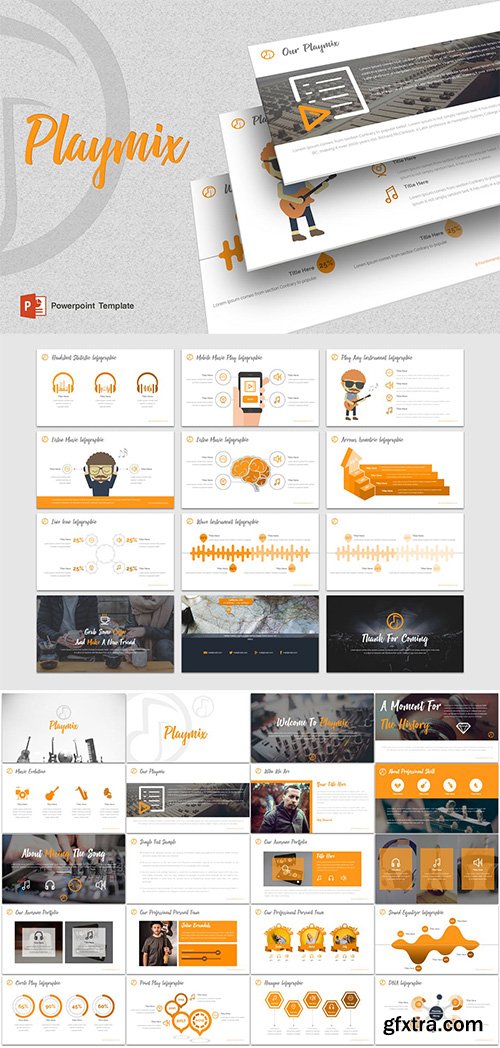 Playmix - Music Powerpoint Template