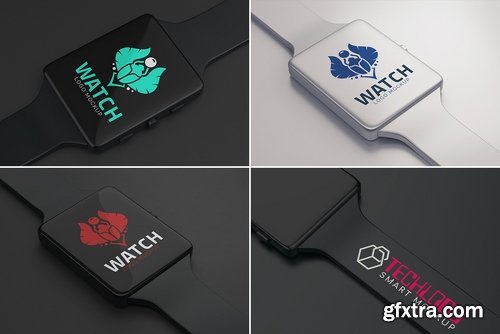 CM - 100 Logo Mockups Bundle Vol.4 2512347