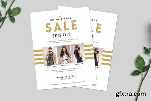 Minimal Fashion Sale Flyer