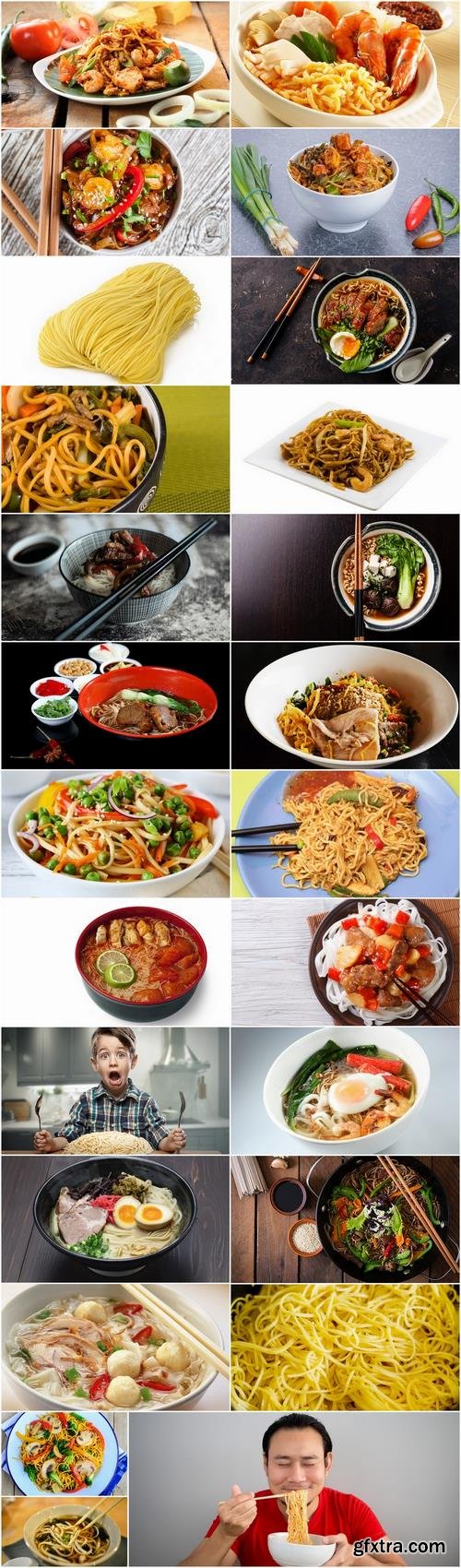 Vermicelli noodle salad soup spaghetti different pasta dish 25 HQ Jpeg