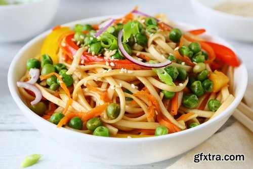 Vermicelli noodle salad soup spaghetti different pasta dish 25 HQ Jpeg