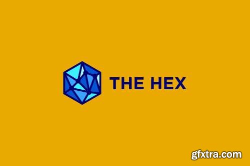 The Hex - Hexagon and Network Logo