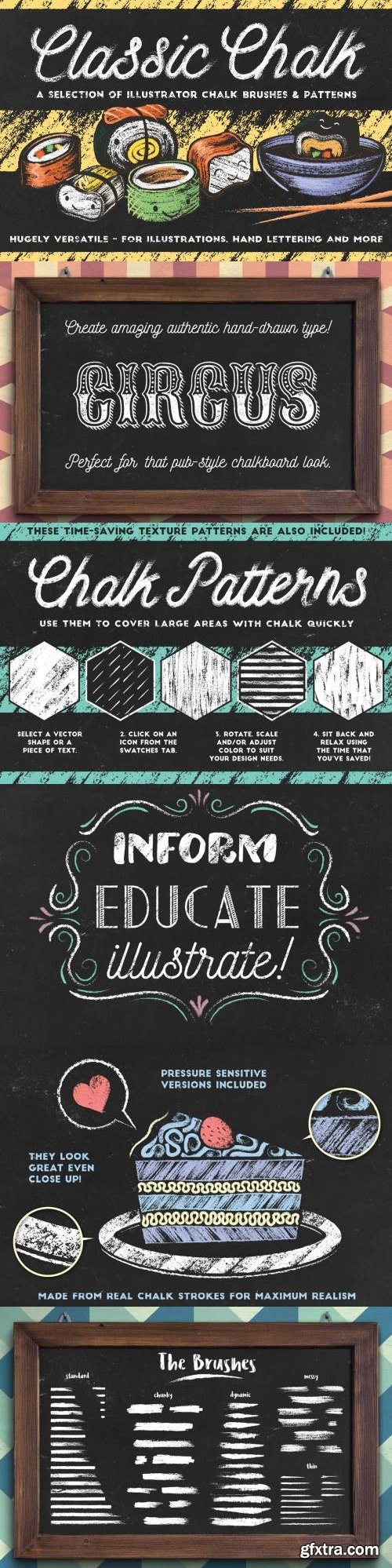 Classic Chalk - Brushes + Patterns