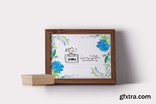 Floral Wedding Invitation Suite