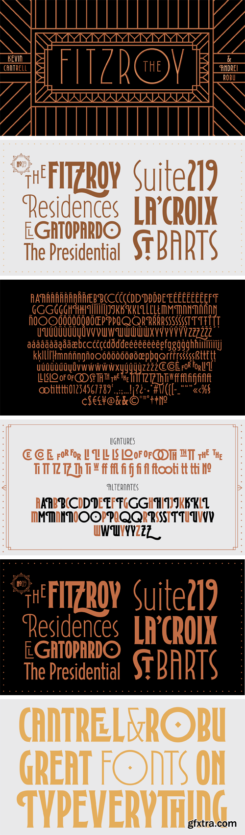 Fitzroy Display Font Family