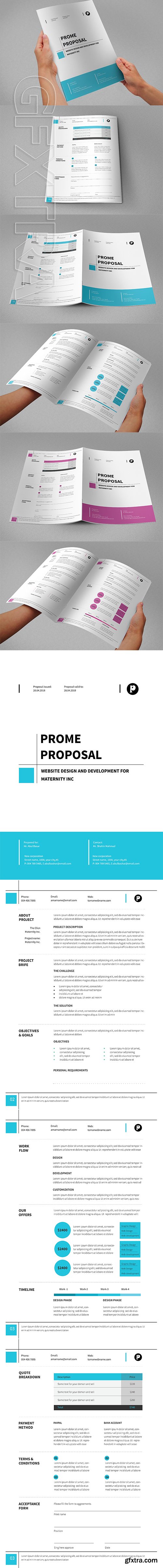 CreativeMarket - Proposal Template 02 2534455