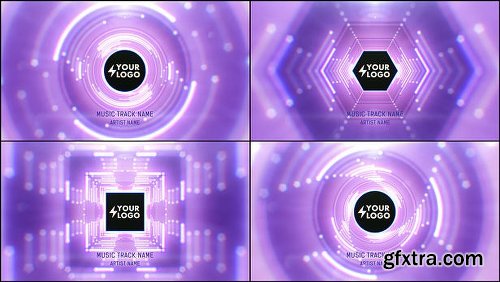 Videohive Audio React Tunnel Music Visualizer 11934574