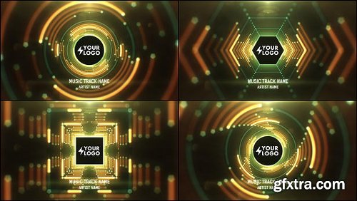 Videohive Audio React Tunnel Music Visualizer 11934574