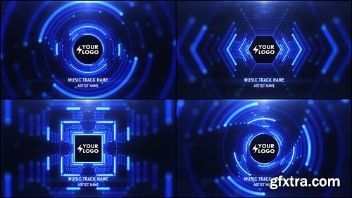 Videohive Audio React Tunnel Music Visualizer 11934574