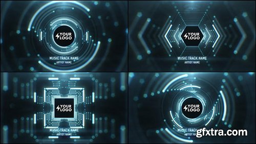 Videohive Audio React Tunnel Music Visualizer 11934574