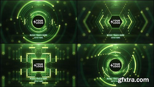 Videohive Audio React Tunnel Music Visualizer 11934574