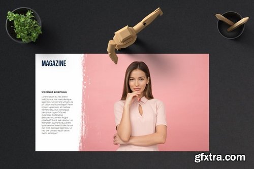 Magazine Powerpoint Template