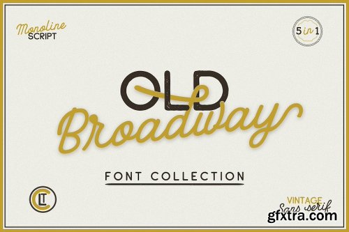 CreativeMarket 35 IN 1 Font Bundle SALE! 2542760