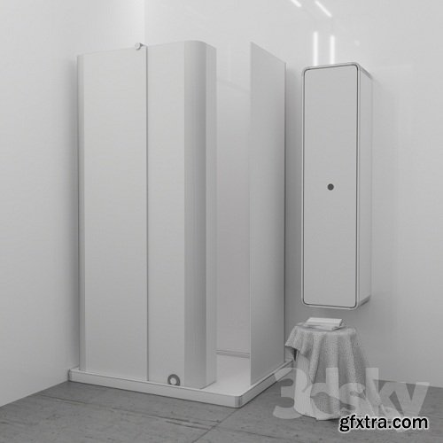 Shower Laufen 3d Model