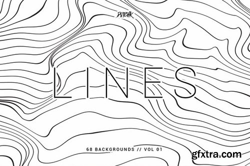 Lines  Abstract Wavy Backgrounds Vol 01