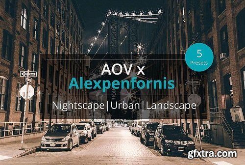 AOV x Alexpenfornis Lightroom Preset Pack