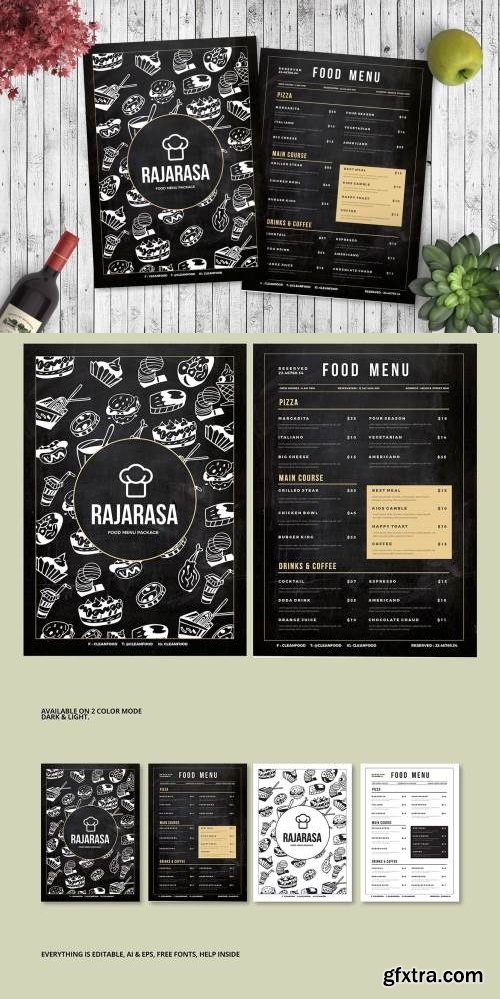 Clean Food Menu