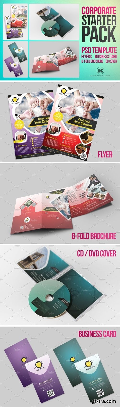 CM - Corporate Starter Pack Psd Template 1590807