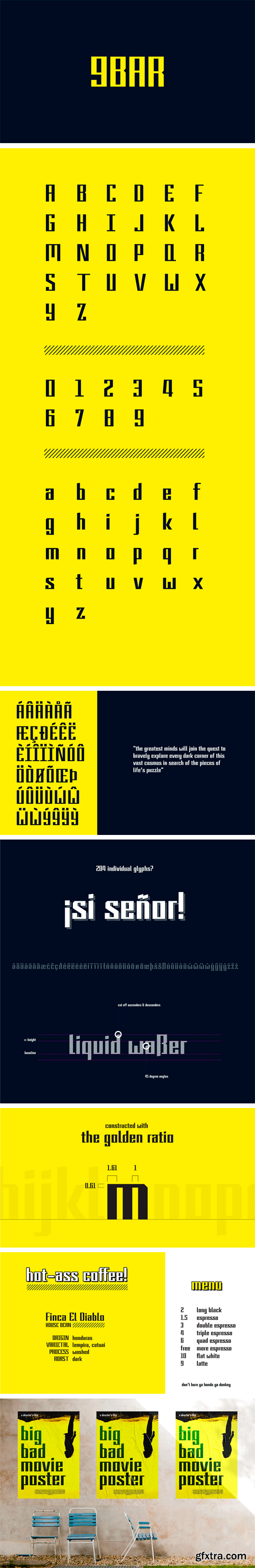 9Bar Font