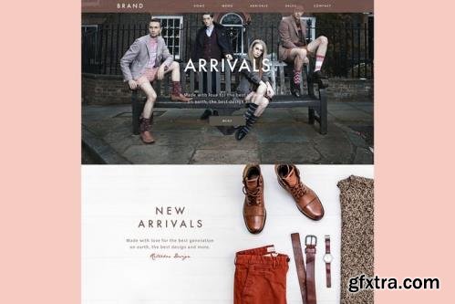 Clothing Brand Website