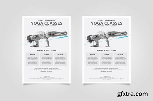 Yoga Classes PosterFlyer