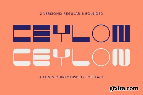 CM - Ceylon - A Quirky Display Font Duo 2487696