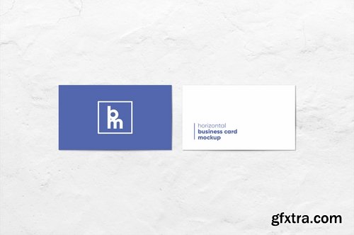 Horizontal Business Card Mockup