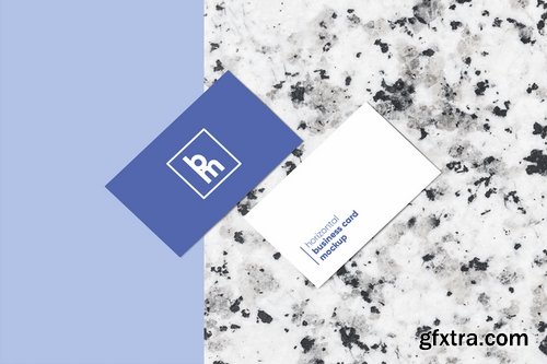 Horizontal Business Card Mockup